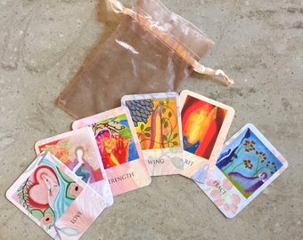 Assortment of 6 Prayer Cards. Contemporary Prayer Cards.