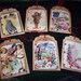 Vintage Patriotic Americana Flag Day Memorial Day Hang tags / Gift tags