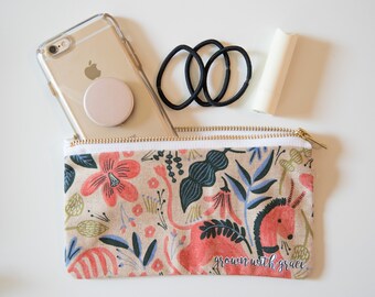 Pink Wonderland Pouch/Wallet