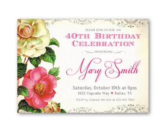 70th birthday invitations women s birthday party invites