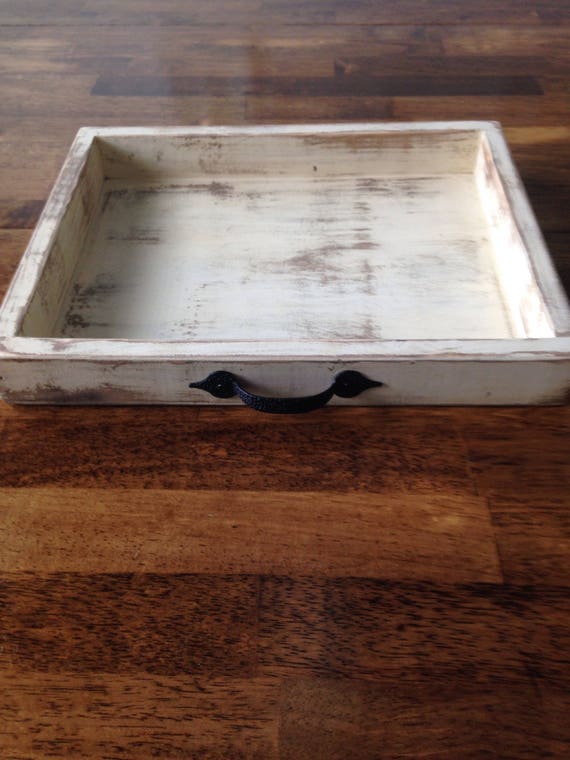 Distressed Wood Tray