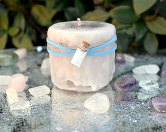 Fairy Blessing Candle, Blessing Candle, Scented Candle, Handmade Candle, Fairy Dust, Fairy Magic, Spell Candle, Magic Candle, Fairy Blessing