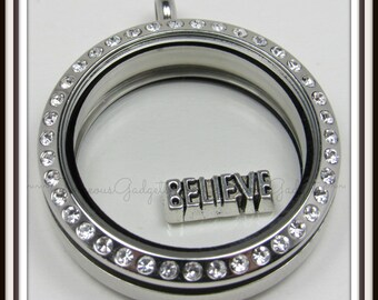 Believe Floating Charm for Glass Locket / Floating Locket