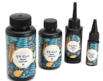 uv resin, clear resin, hard type resin for jewelry making, transparent ultraviolet curing resin, sunlight cure resin, resin in bottle