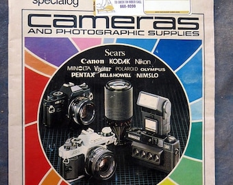 BTS Sears Camera and Photogaphic Supplies Catalog 1982-83