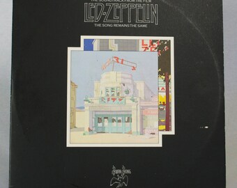 Led Zeppelin The Song Remains The Same Soundtrack 1976 Album Swan Song Records Original Vintage Vinyl LP