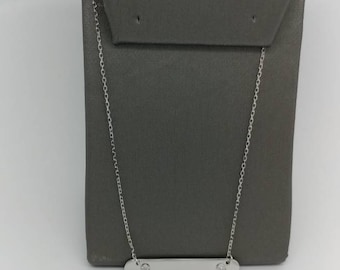 925 Sterling Silver diamond Necklace