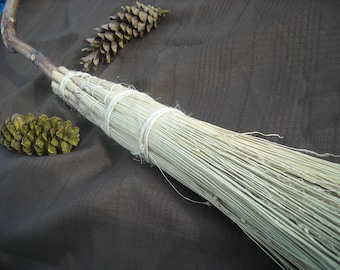 Full size witchcraft/ Wicca/ Pagan Besom or Broom Ritual tool Spirituality connection with Nature Fun Item