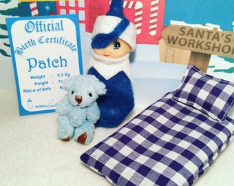 Baby Elf Patch The Shelf Sitter Doll