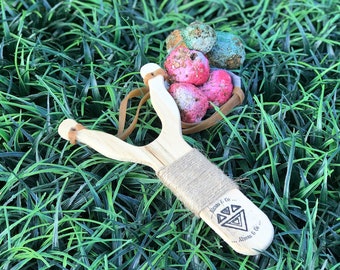 Seed Bomb Slingshot. Fun Games. Sling Shot. Seed Bombs. Gift. Party Favors. Wildflower Seed Bombs.