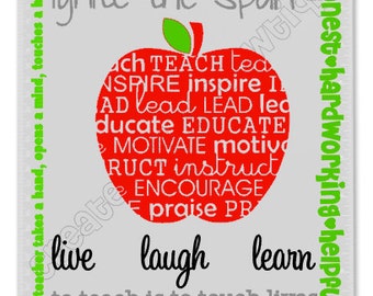 Speech Teacher/ SLP Appreciation Clipboard. Free