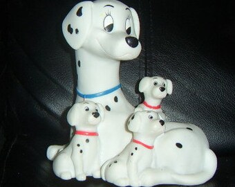Vintage Disney 101 DALMATIONS Piggy Bank