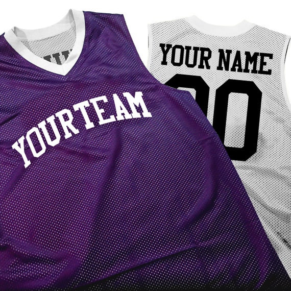 Custom Basketball Jerseys Women's & Girls Reversible
