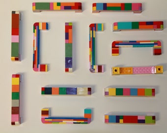 Lego brick furniture handle/handle/knob/LEGO/door handle/Handle/MOC