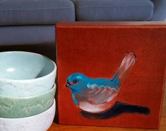 Original ArtWork. Bird, an Original Artwork by Kirsty Davis