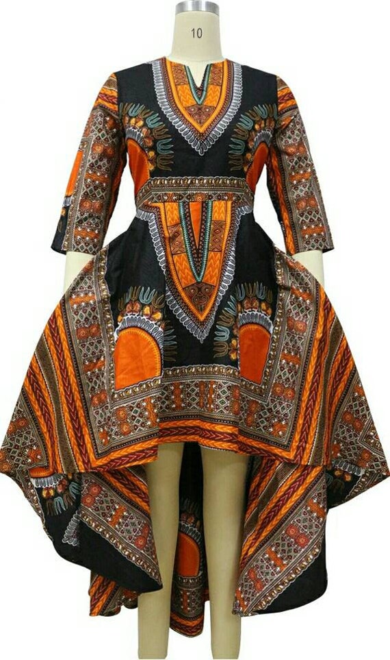 high low african dresses