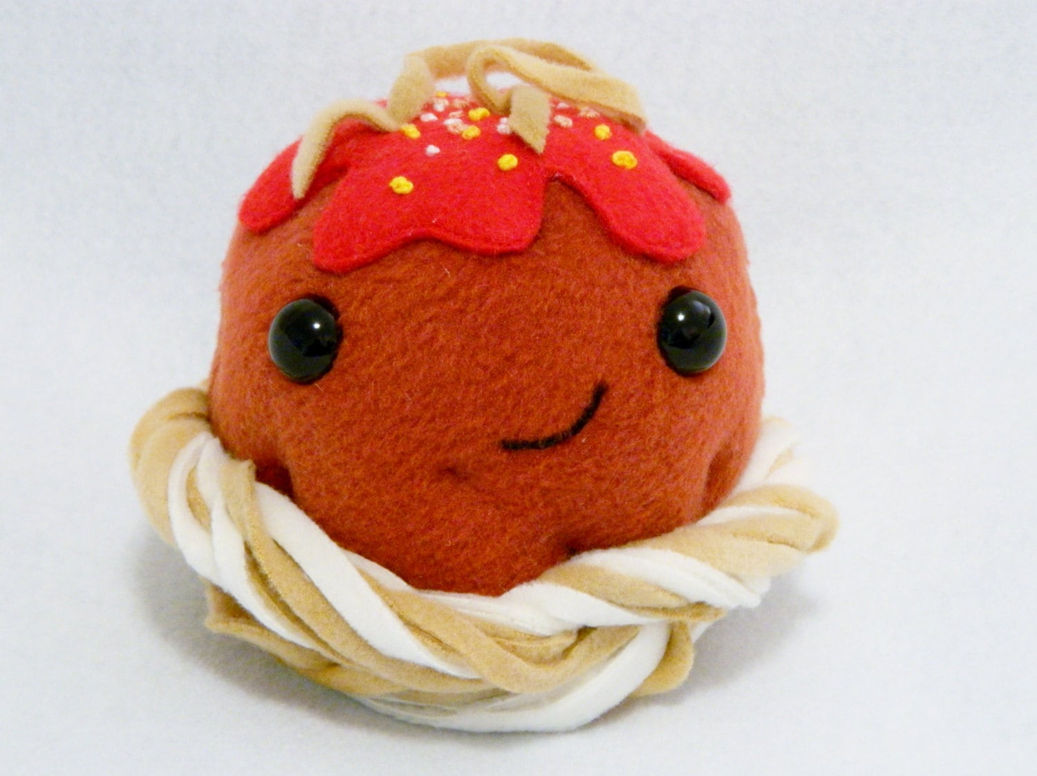 meatball plush toy