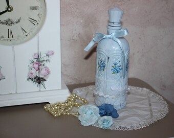 Bottle decorative Shabby chic style