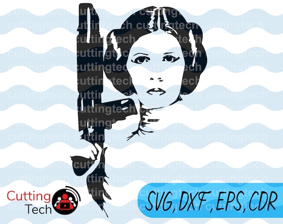 Download Princess Leia Organa rebel SVG PNG Cut Files for use with