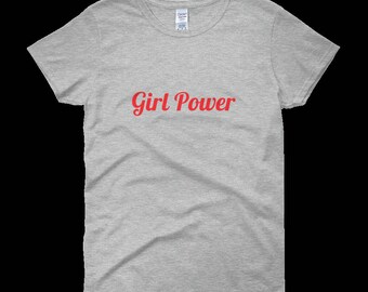 girl power ladies tshirt
