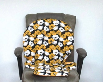 Graco Duodiner or Graco Blossom chair pad, baby accessory replacement pad, highchair cushion, kids furniture feeding chair pad, buttercups
