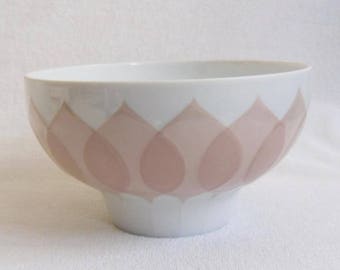 Rosenthal Lotus Salmon-bowl-studio line-Bjorn Wiinblad-Bowl