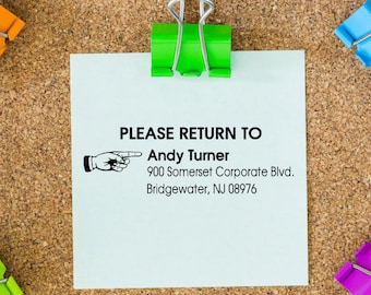 Custom Self-Inking Address Stamp-Self-Inking Rubber Stamp-Custom Design-Personal or Business-Free Personalization-Variety of Colors & Sizes