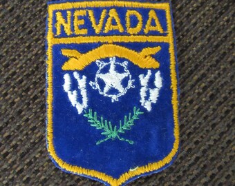 Vintage State of Nevada Patch Free Shipping