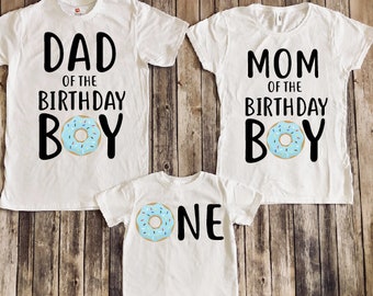 donut themed party shirts