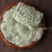 Merino wool set (2,5 oz Merino wool stuffer and 15x13 inches knitted layer). Newborn photo prop. Ready to ship.