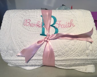 Personalized Baby Blanket Girl, Blanket Personalized Baby Blanket Boy, Personalized baby girl blanket, Baby Blanket Monogram baby quilt
