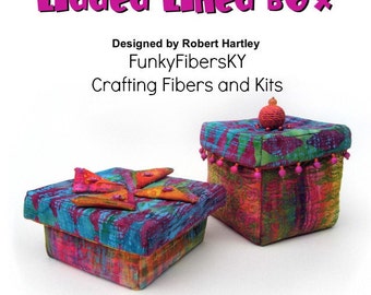 Lidded Lined Box 3D Design PDF Instructional by Robert Hartley