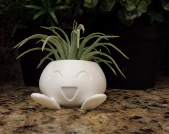 Oddish Planter, Pokemon Planter, Succulent Planter, Air Planter Many Colors