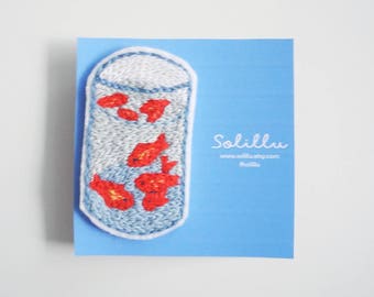 PIN/patch goldfish aquarium henri matisse