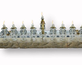 Menorah "Broken Stone"