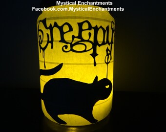 Halloween Lantern Halloween Luminary Creepy Rat