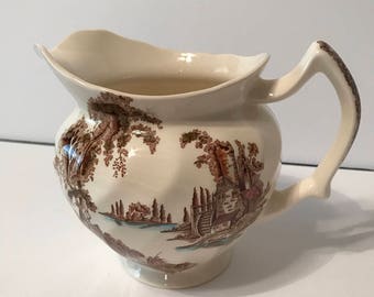 Johnson Bros The Old Mill small pitcher / creamer.