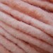 Salmon Pink Hand Felted Hand Dyed Art Yarn/Cord