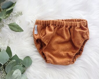 Flannel Bloomers / Baby Bloomers / Toddler Bloomers / Diaper Cover / Pumpkin Flannel