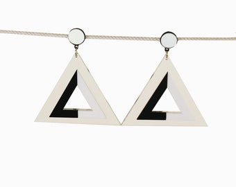 Bermuda Triangle Earrings