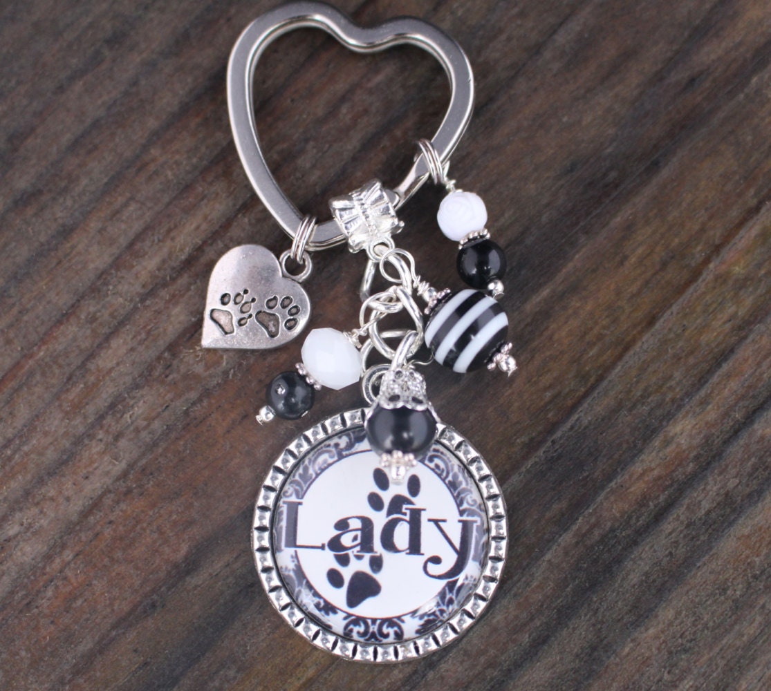 PERSONALIZED DOG JEWELRY Personalized Dog Key Chain
