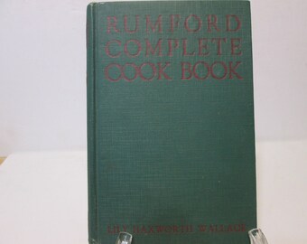 Rumford Complete Cookbook by Lily Haxworth Wallace