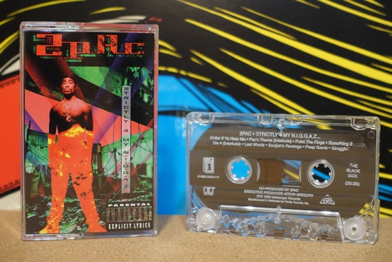 Strictly 4 My Niggaz by 2Pac Vintage Cassette Tape