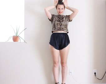 Leopard Print Top . Handmade Animal Print Shirt Leopard Print Blouse Halloween Top Furry Top Furry Blouse Furry Shirt