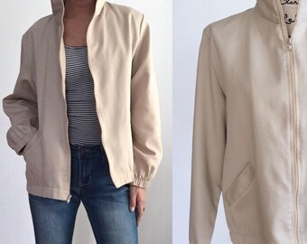 Vintage Minimalist Jacket, 80s Jacket, Vintage Jacket, Spring Jacket, Fall Jacket, 80s Blair Jacket
