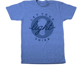 Let Your Light Shine - Autism Awareness tee