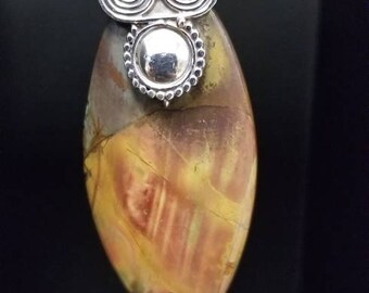 Cherry creek Jasper pendant