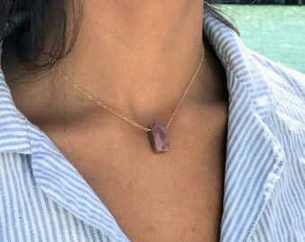 BEST SELLER Rhodochrosite necklace, pink necklace, 14 kt gold filled necklace, single stone necklace, gold pendant, layered necklace