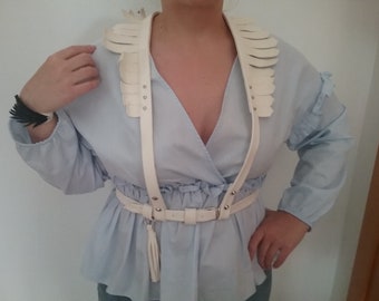 Leather Harness Street look