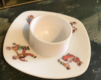 Vintage nursery rhyme permaware eggcup